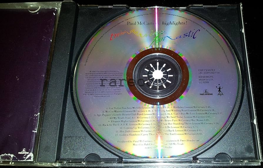 【美盤】UKオリジナル盤 ポール・マッカートニー TRIPPING ～ Paul McCartney】ポール・マッカートニー・ライブ!! / Tripping